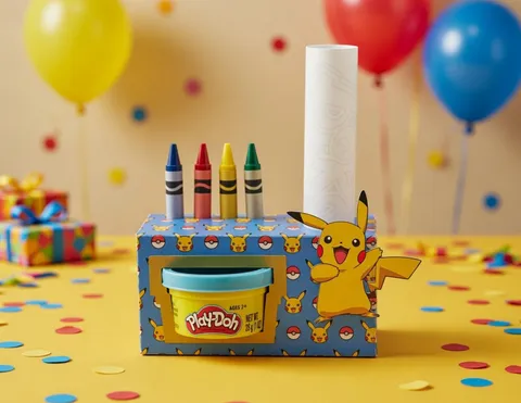 Custom Personalized Activity Box for Kids Birthday Parties photo 1
